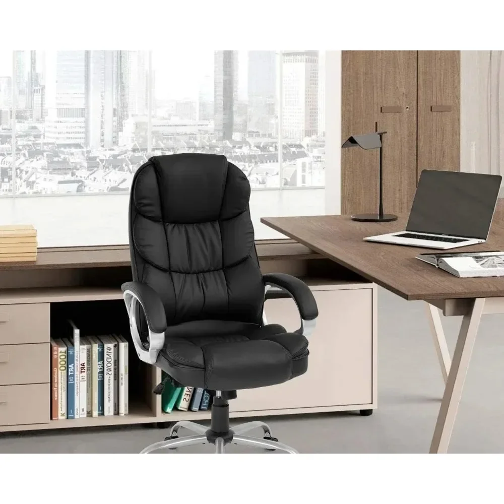 Office X Furniture - كرسي كمبيوتر عالي الظهر قابل للتعديل