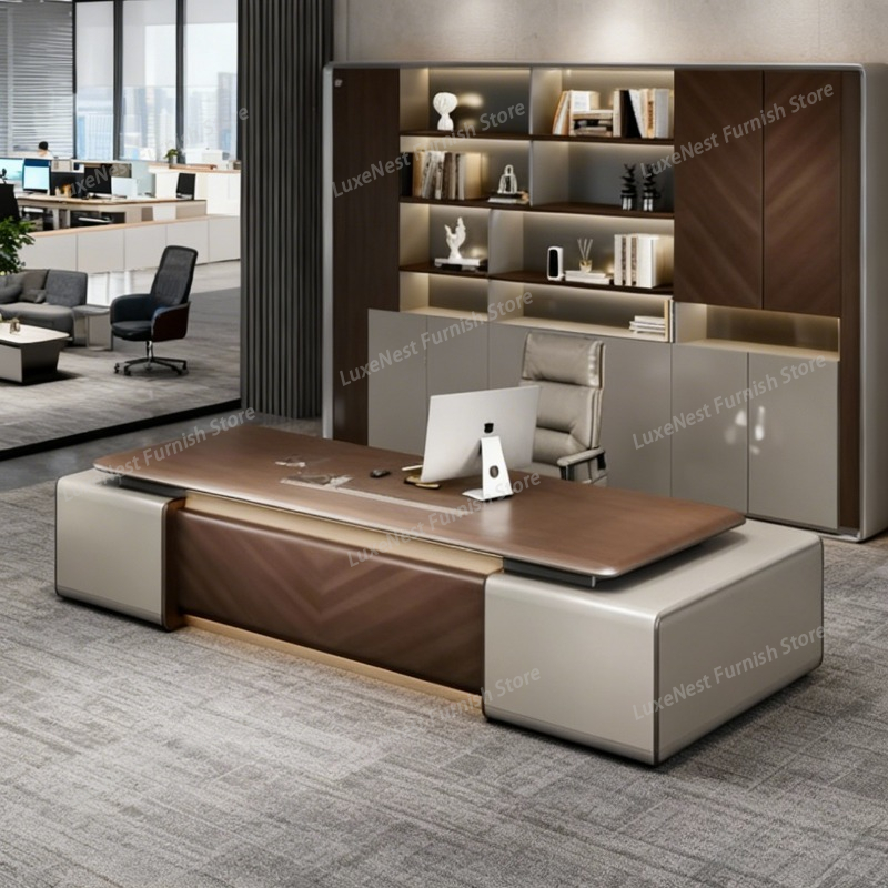 Office Furniture Liquidators - طاولة مكتب على شكل حرف L