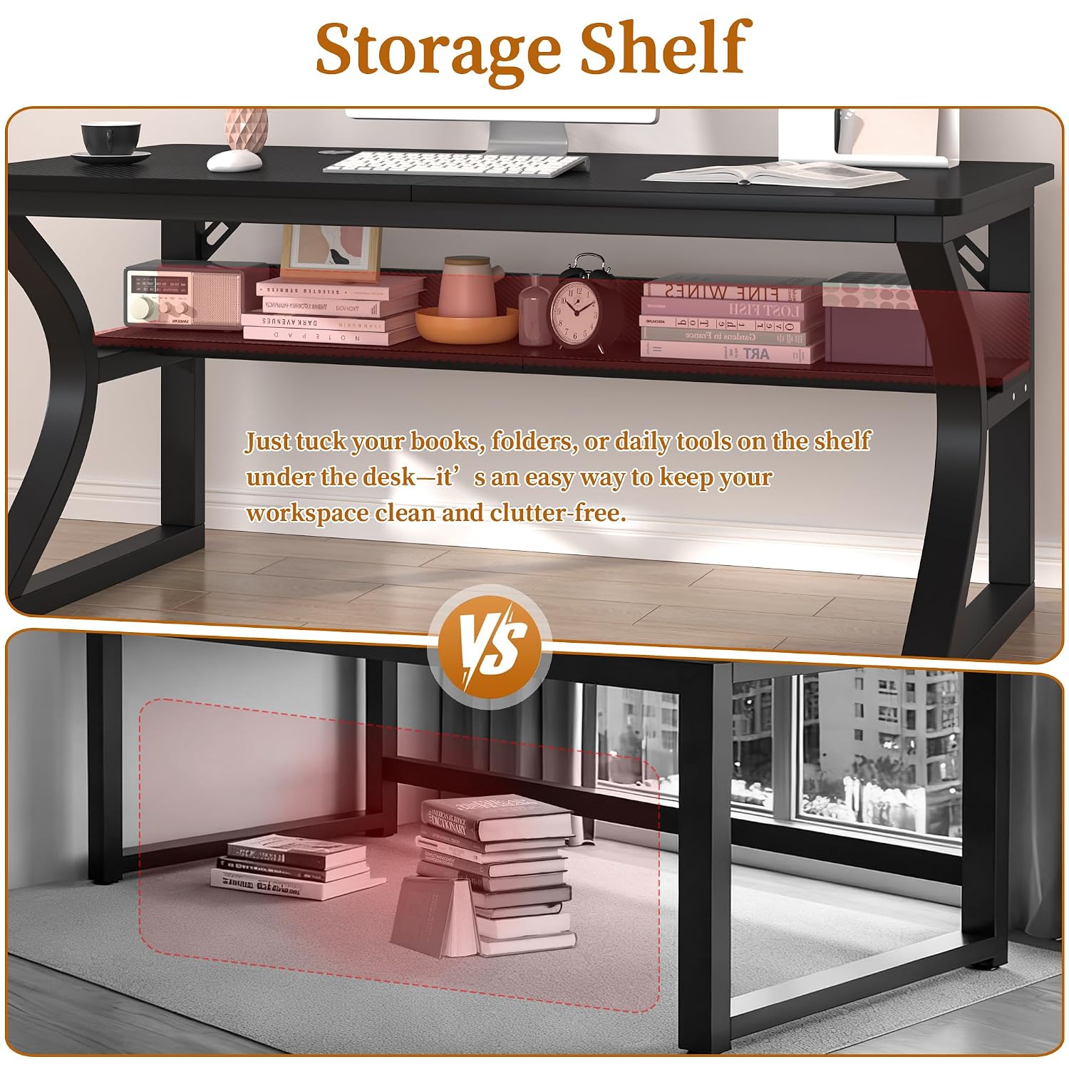 مكتب كمبيوتر معدني على شكل حرف - مراجعة Office X Furniture وسعره