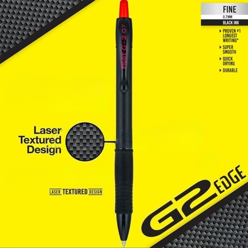 قلم حبر جاف ياباني بتصميم أليا - مراجعة Pilot Pen G2 وسعره