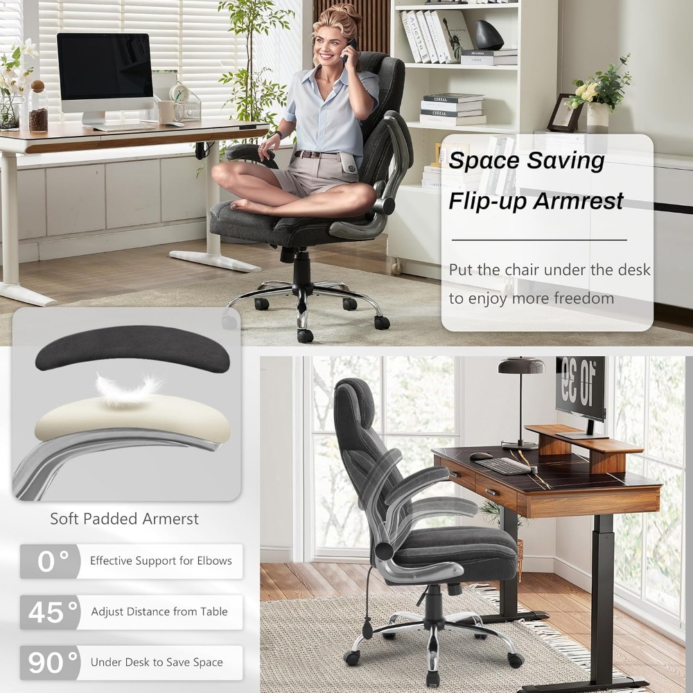كرسي مكتب كبير وطويل بوزن 500  - مراجعة Office X Furniture وسعره